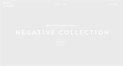 Desktop Screenshot of negativecollection.com